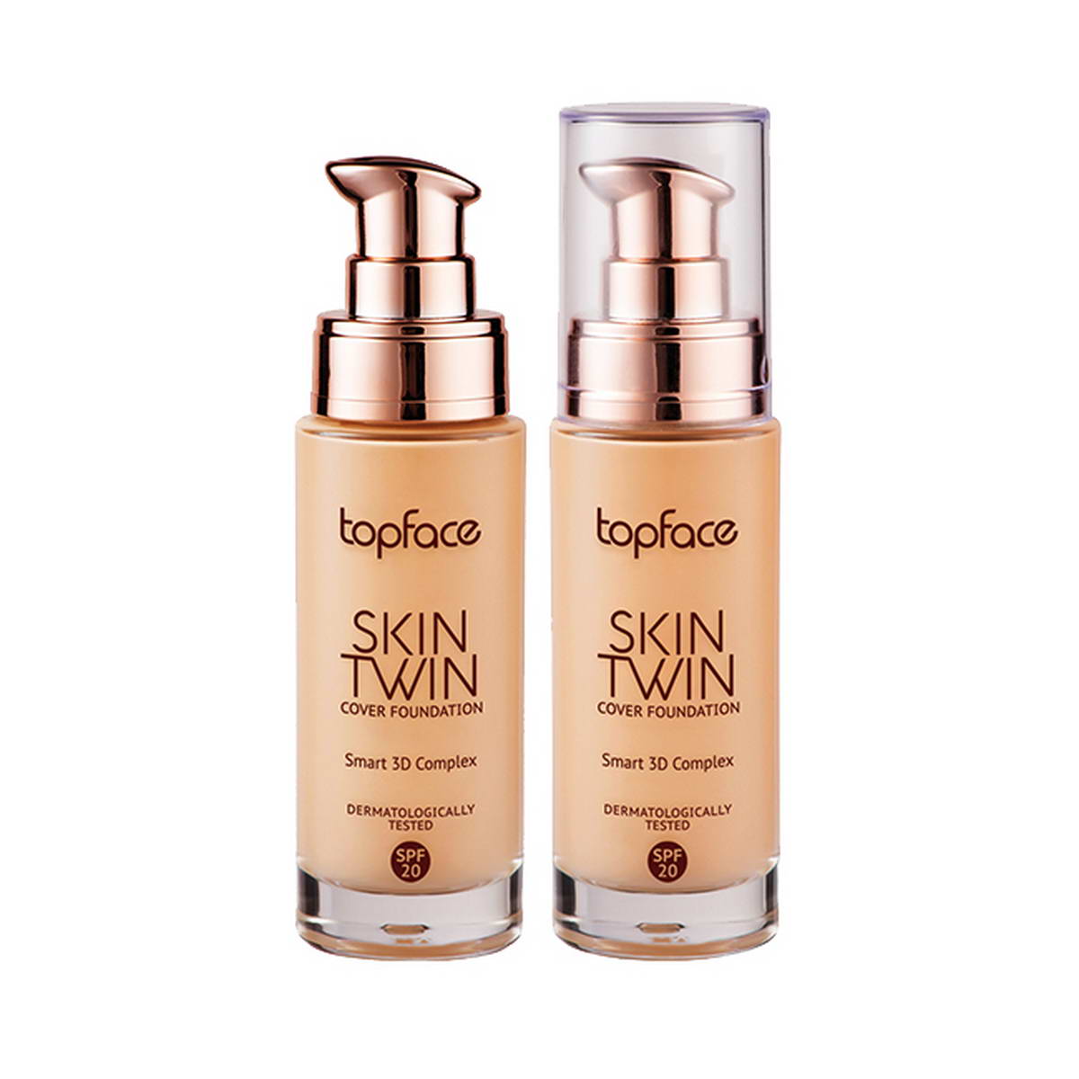 Тональна основа для обличчя TopFace Skin Twin PT464 (05) 32 мл