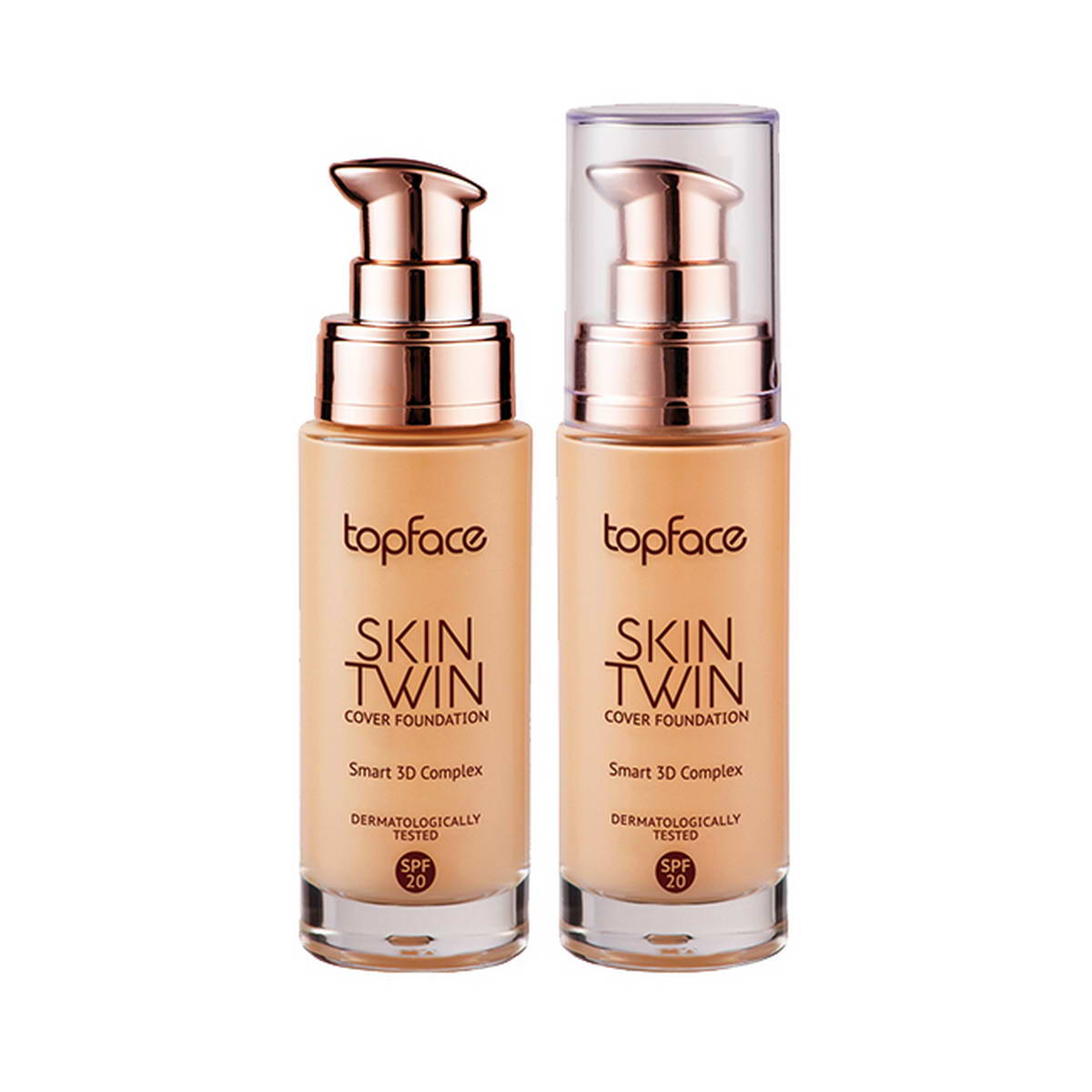 Тональна основа для обличчя TopFace Skin Twin PT464 (06) 32 мл