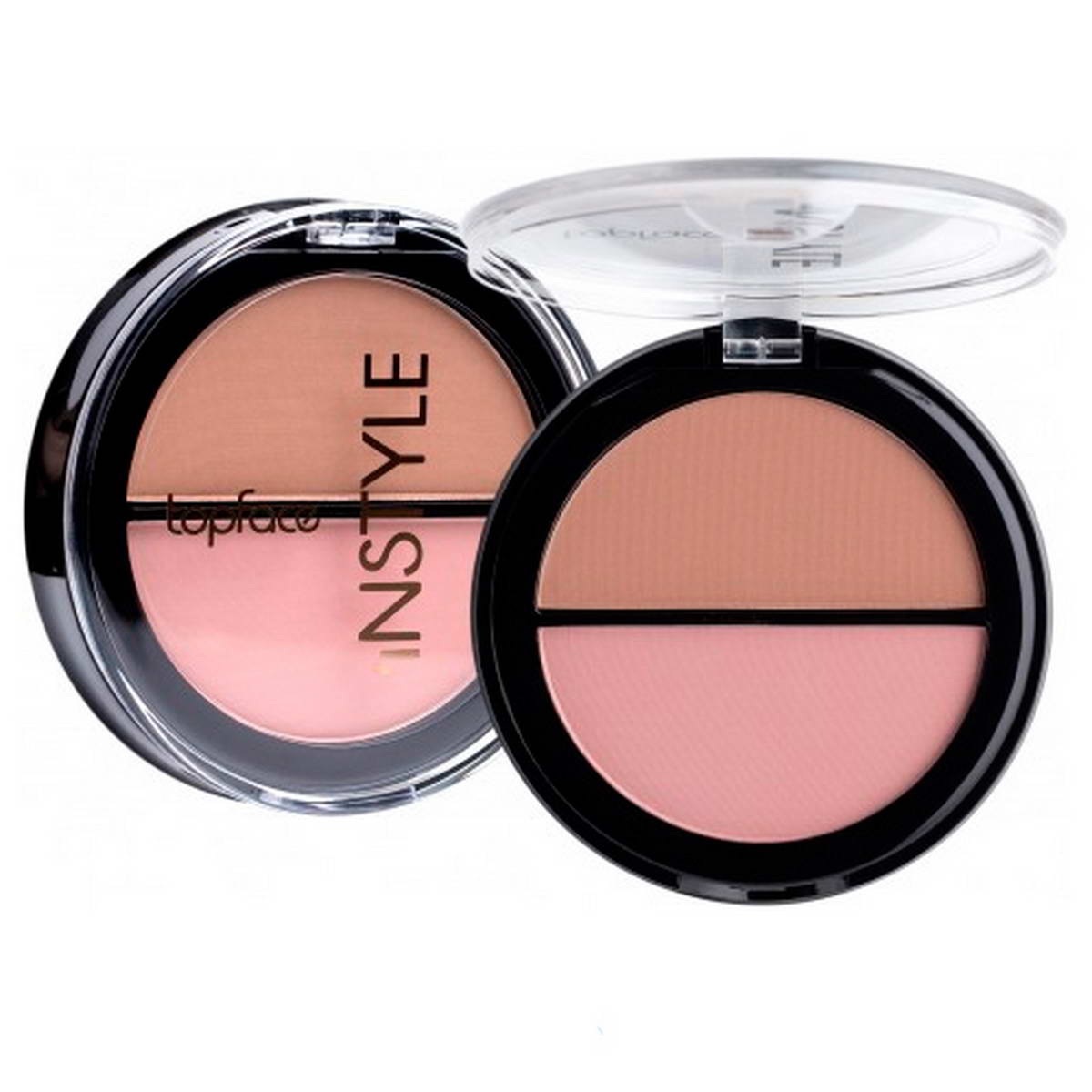 Рум'яна для обличчя TopFace Instyle Twin Blush On 2-колірні PT353 (005) 10 г