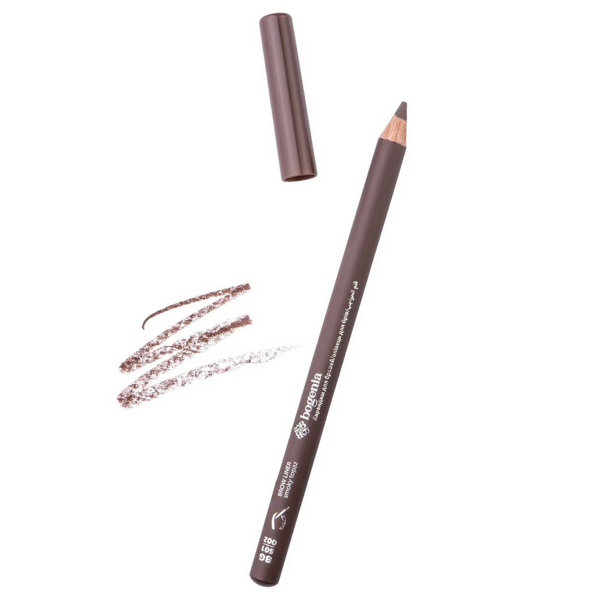 Олівець для брів Bogenia  BG501 (002 Smoky Topaz)