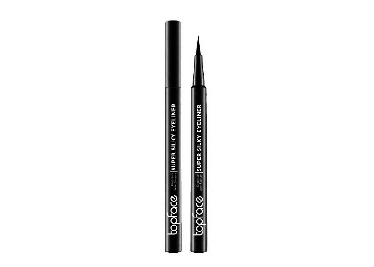 Підводка для очей водостійка TopFace Super Silky Eyeliner PT615