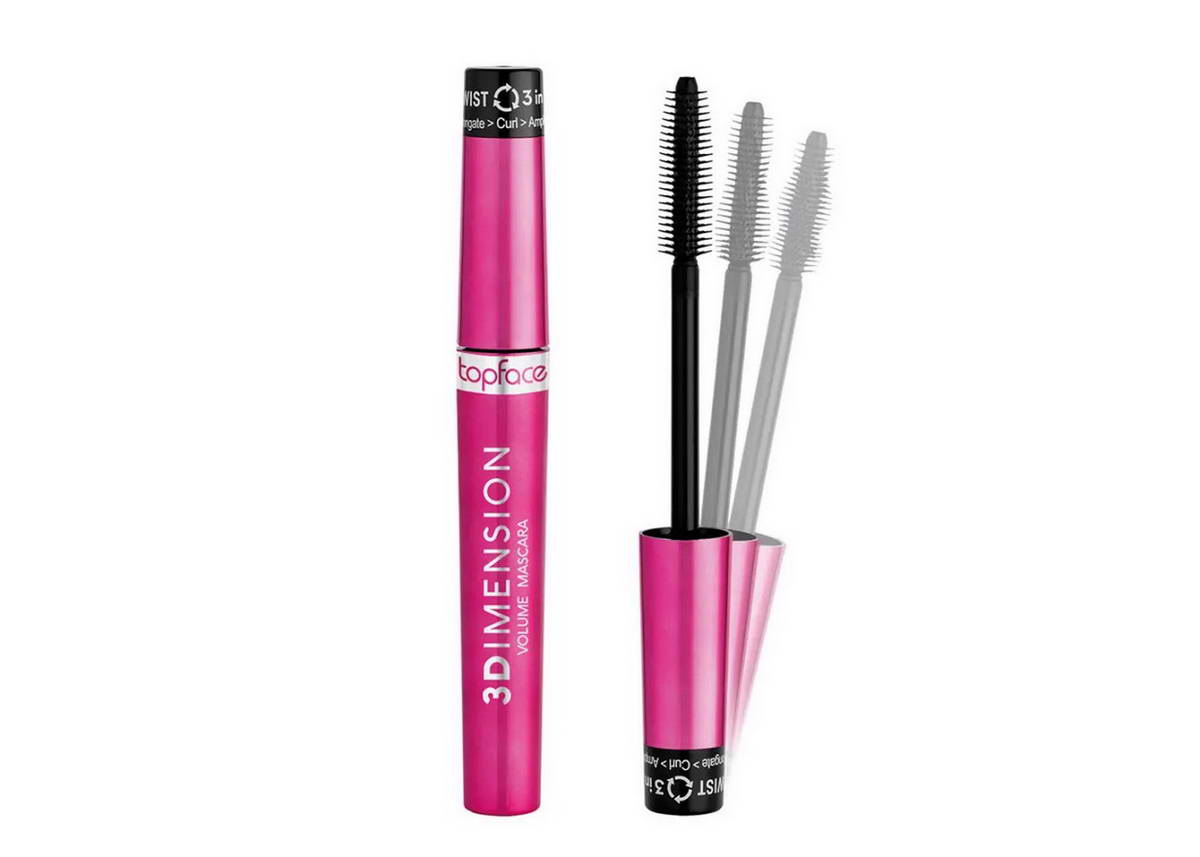 Туш для вій TopFace 3Dimension Volume Mascara PT314  8 мл