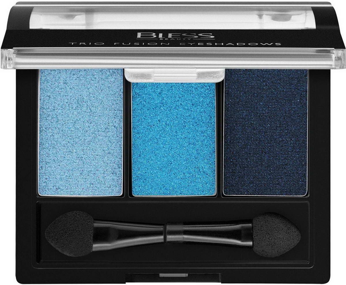 Тіні потрійні Bless Beauty Trio Fusion № 10