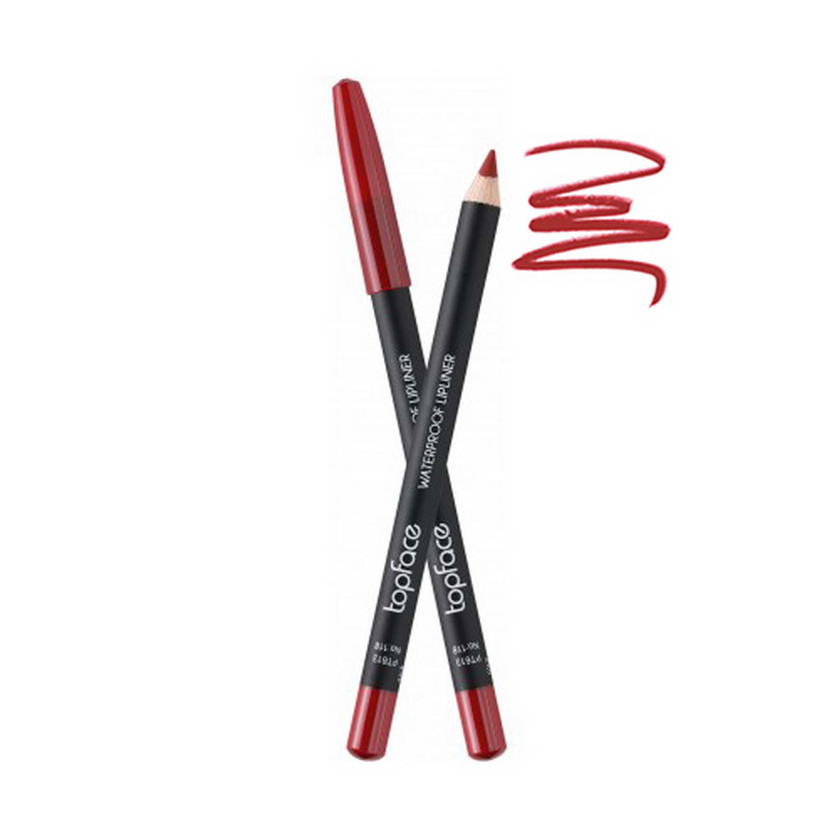 Олівець для губ водостійкий TopFace Waterproof Lipliner PT613 (118)