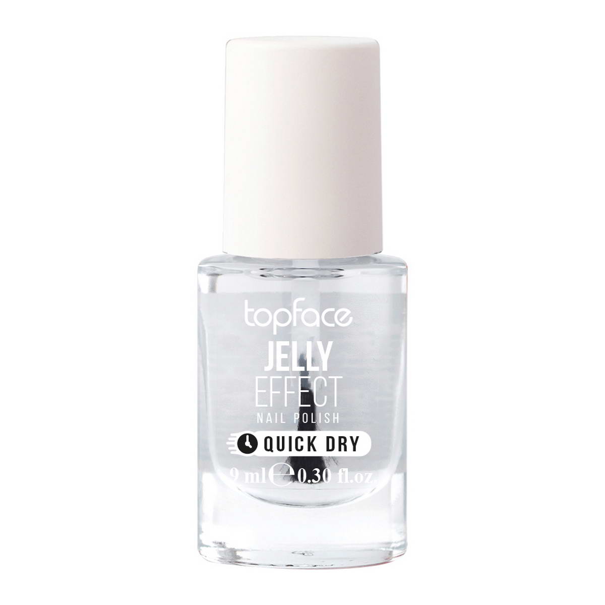 Лак для нігтів TopFace Jelly Effect PT110 (01 - прозорий) 9 мл