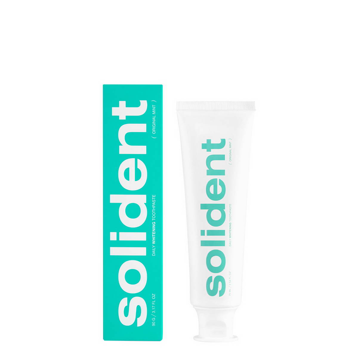 Зубна паста відбілювальна м'ята SolidentOriginal mint 90 г
