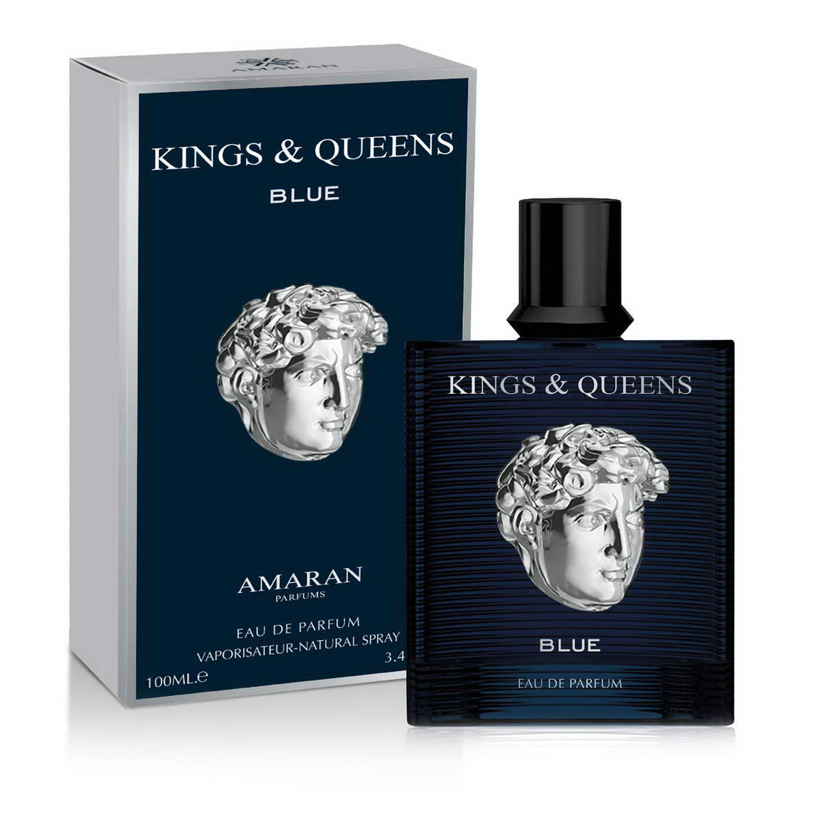 Парфумована вода чоловіча Amaran Kings & Queens Blue 100 мл (MM42222)