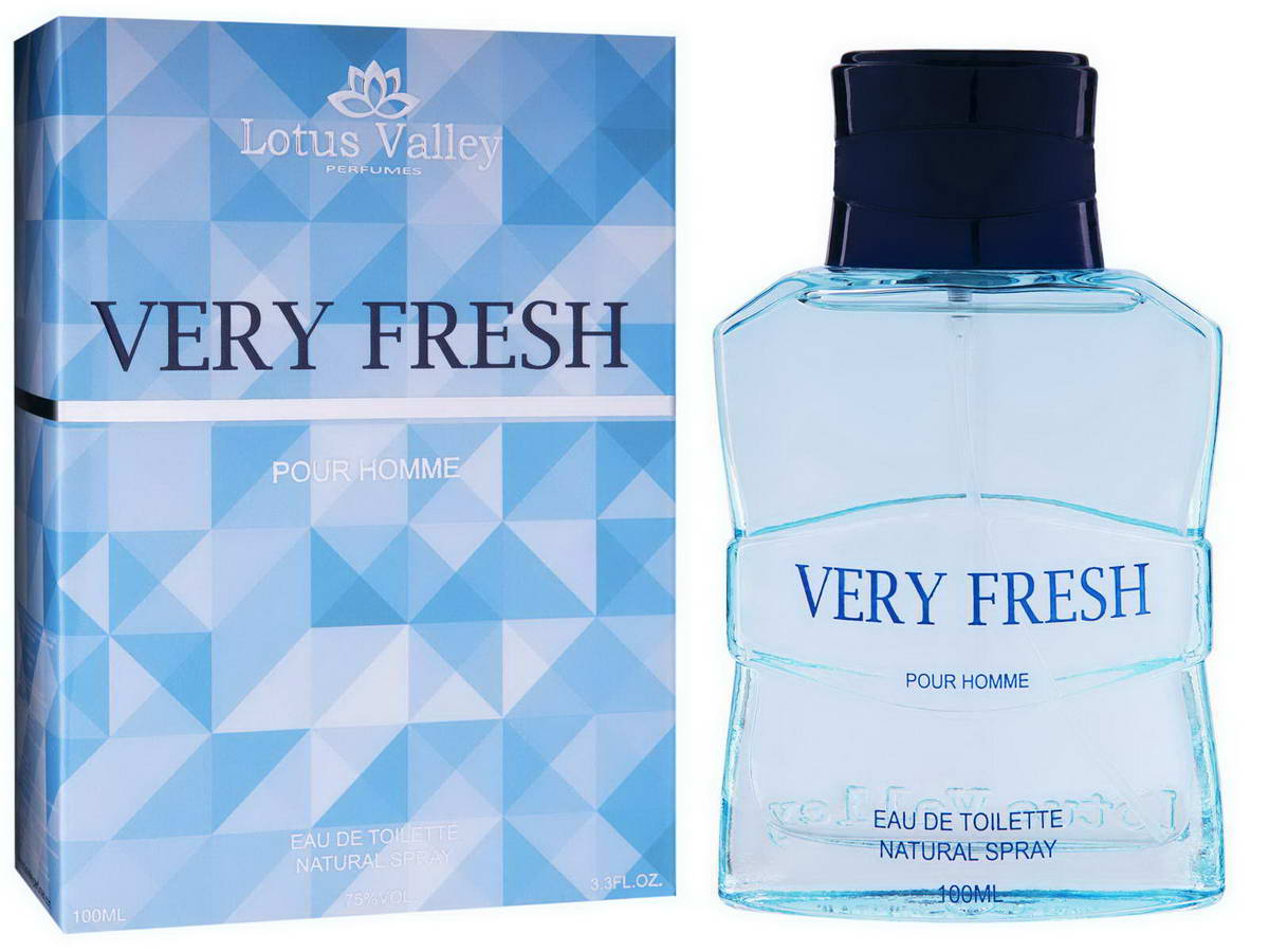 Туалетна вода для чоловіків Lotus Valley Very Fresh 100 мл (MM320173)