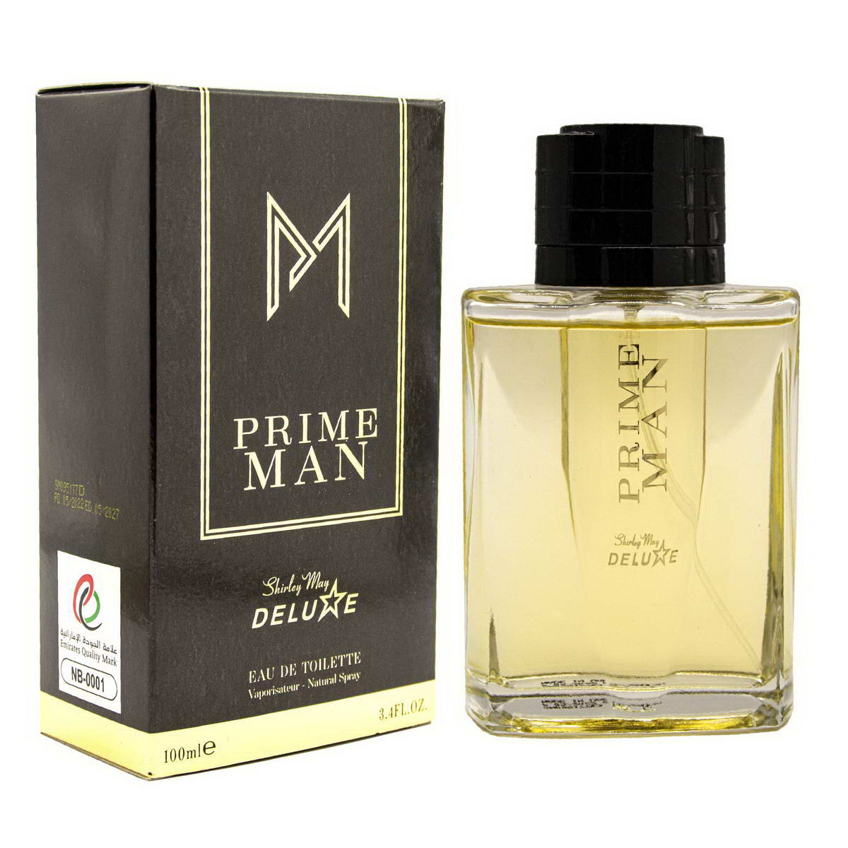 Туалетна вода чоловіча Shirley May Deluxe Prime Man 100 мл (MM37013)