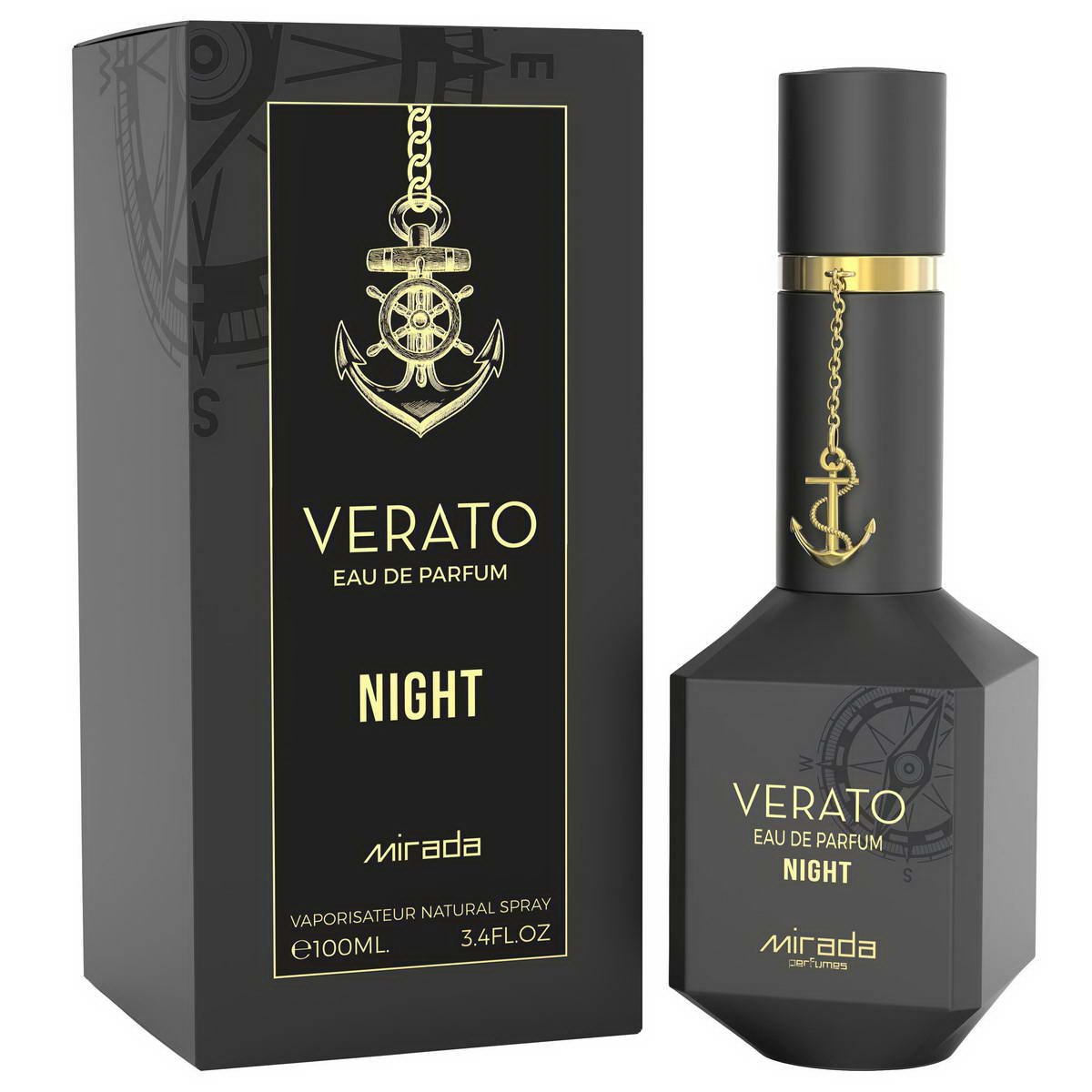 Парфумована вода чоловіча Mirada Verato Night 100 мл (MM40216)