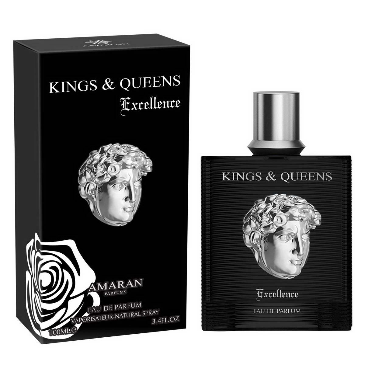 Парфумована вода чоловіча Amaran Kings & Queens Excellence 100 мл (MM42227)