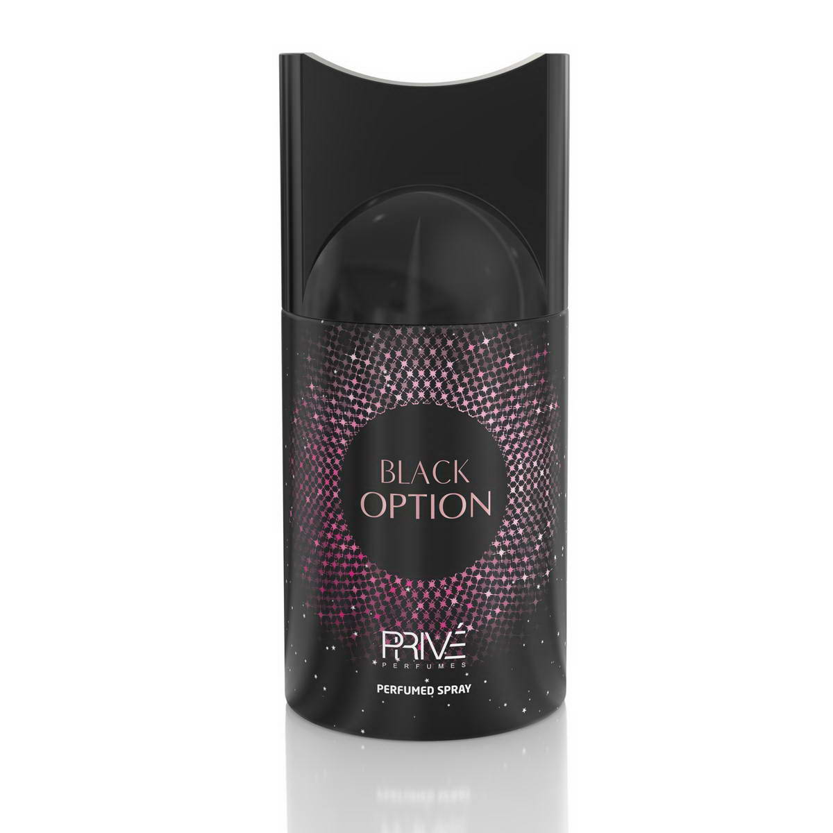Парфумований дезодорант жіночий Prive Parfums Black Option 250 мл (ММ36021)