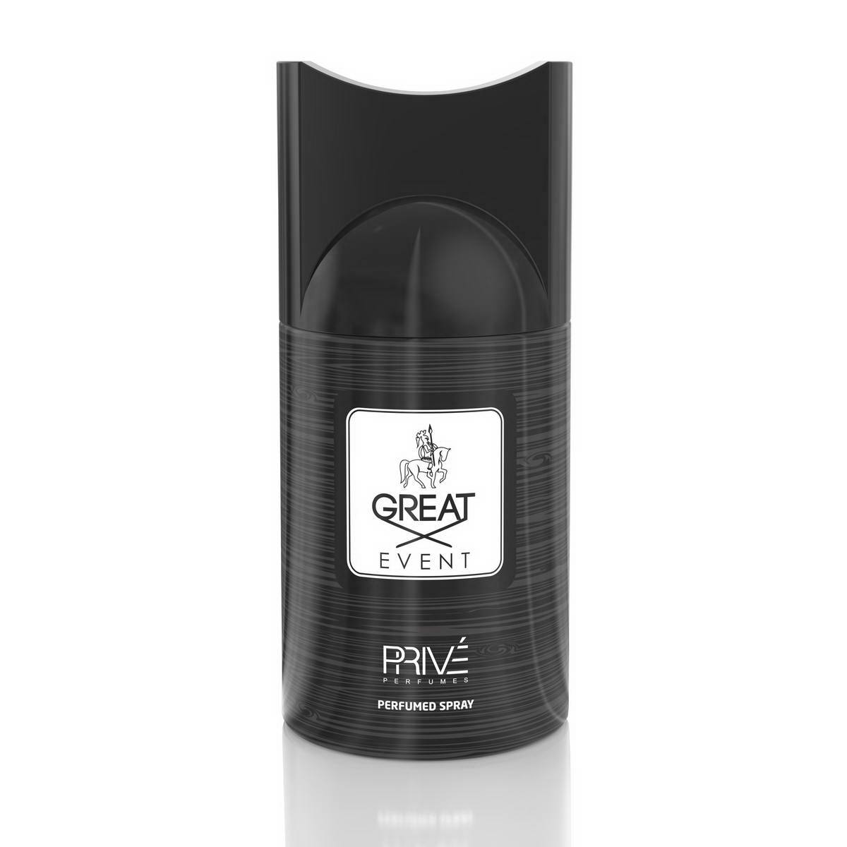 Парфумований дезодорант чоловічий Prive Parfums Great Event 250 мл (ММ36027)