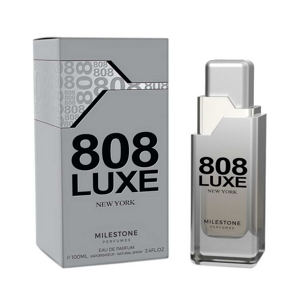 Парфумована вода чоловіча Milestone 808 Luxe NewYork 100 мл