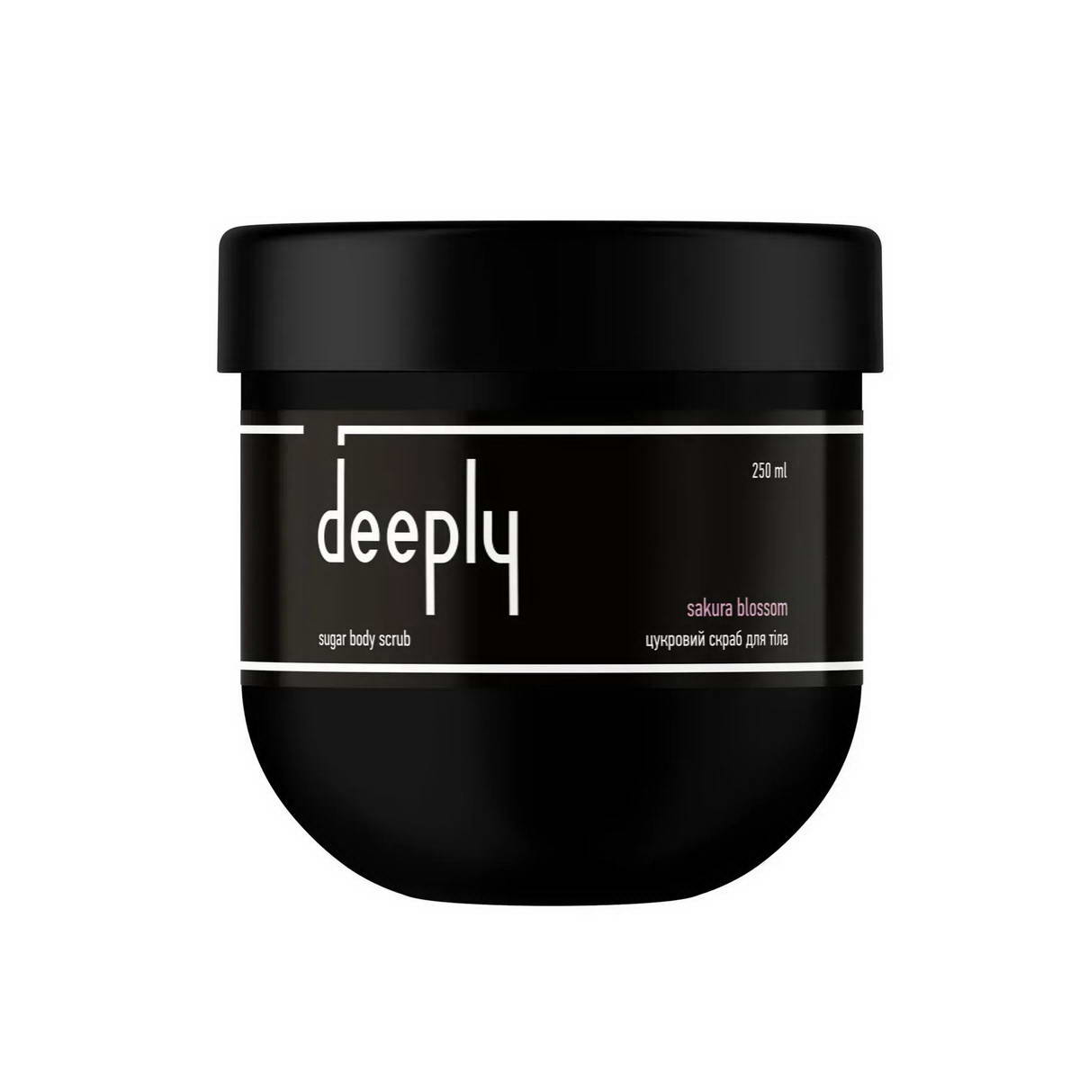 Скраб цукровий для тіла Deeply Sakura Blossom Sugar Body Scrub 250 мл