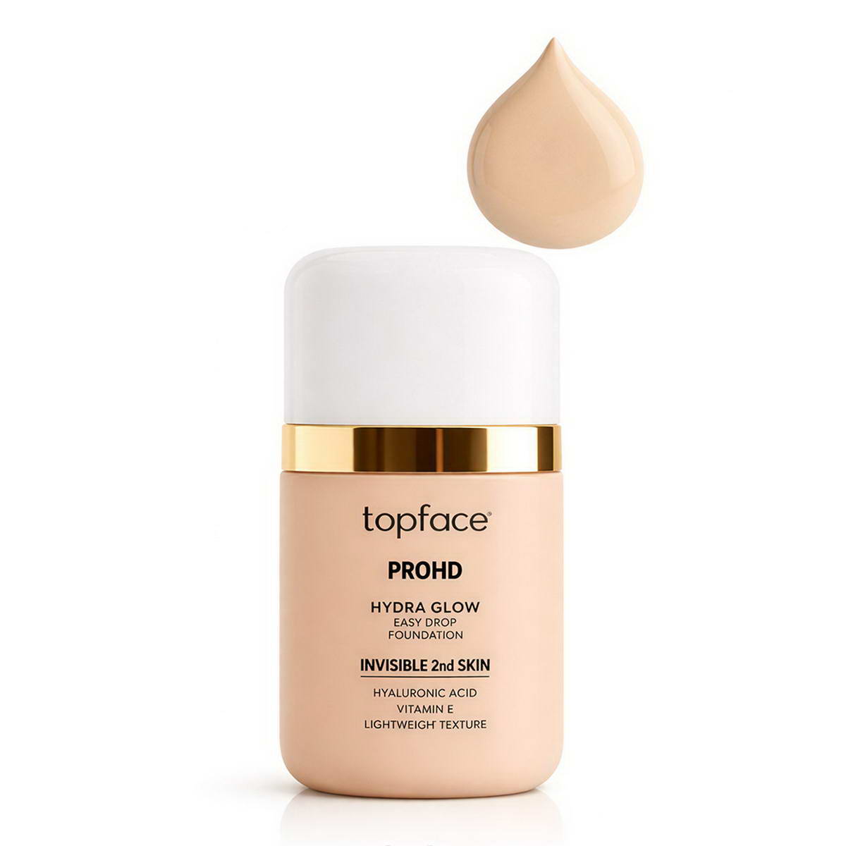 Тональна основа для обличчя TopFace Prohd Hydra Glow Easy Drop PT477(02)