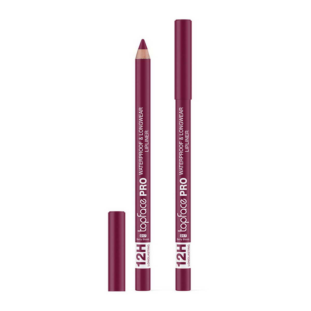 Олівець для губ TopFace PRO Waterproof&Longwear Lipliner PT621 (017)
