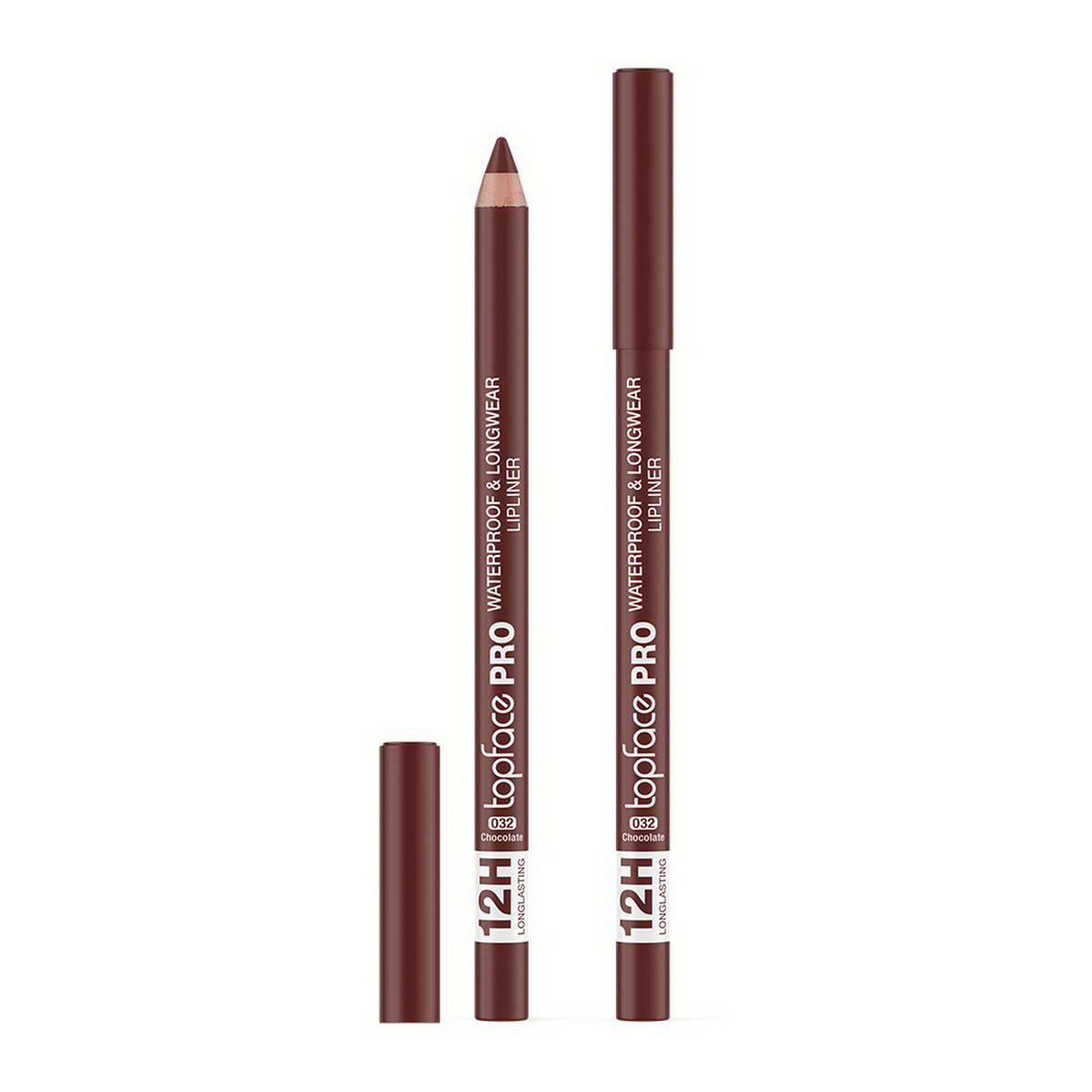 Олівець для губ TopFace PRO Waterproof&Longwear Lipliner PT621 (032)